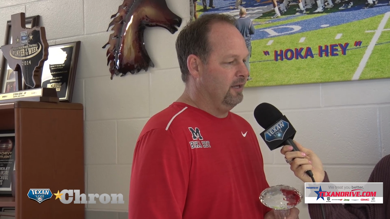 2017 Football Head Coach of the Year: Kirk Martin - Manvel High School