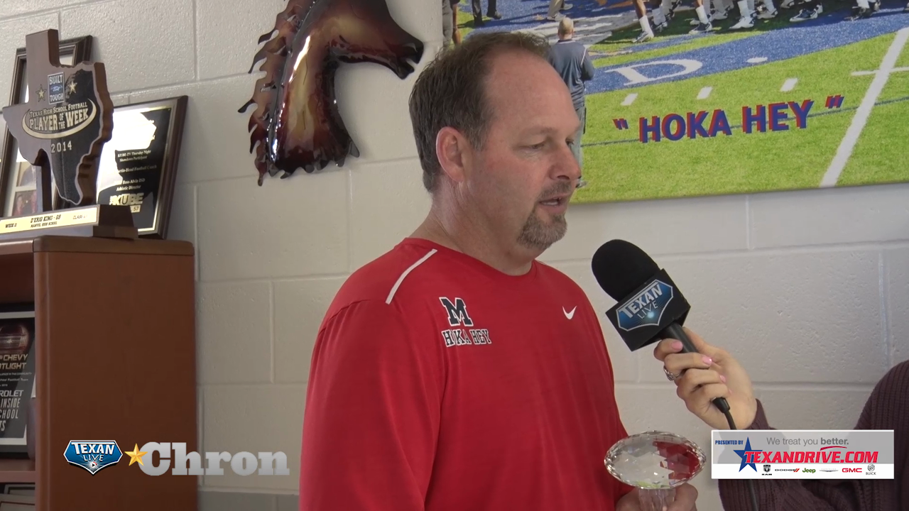 Head Coach of the Year: Kirk Martin - Manvel High School