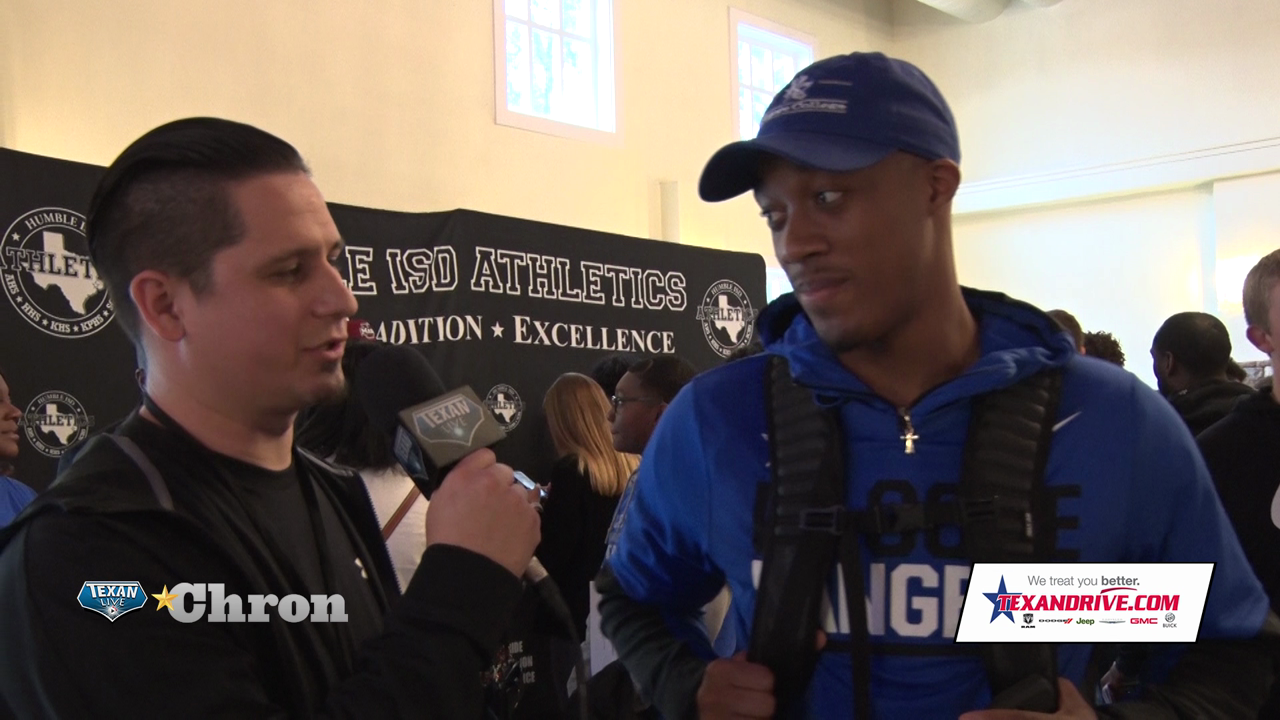 Kenden Jones – Summer Creek football alum commits to Kilgore JC