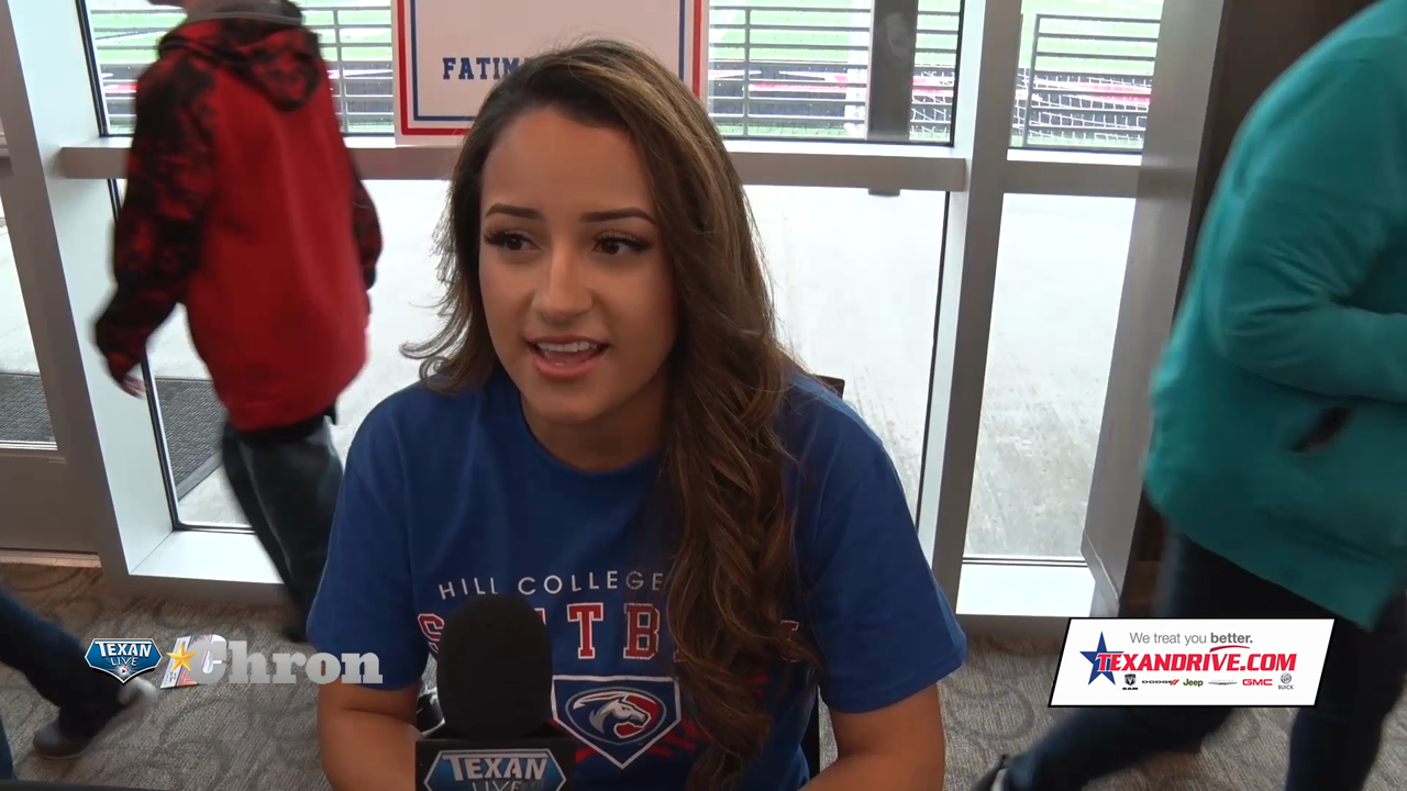 New Caney- Fatima Aranda commits to Hill College