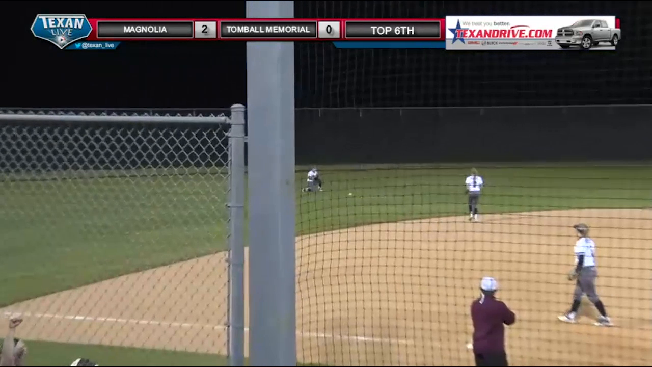 Magnolia vs Tomball Memorial 3/20/2018 Softball Highlights - Watch the full game at texanlive.com