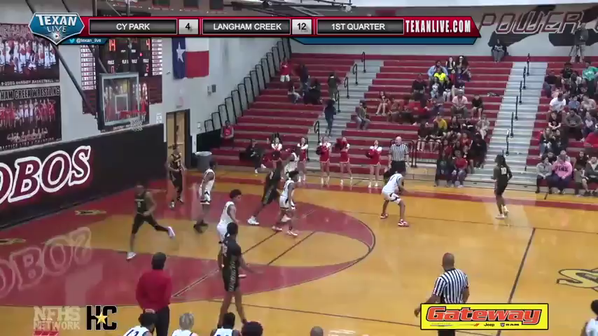 Langham Creek vs Cy Park - Boys Basketball - Highlights