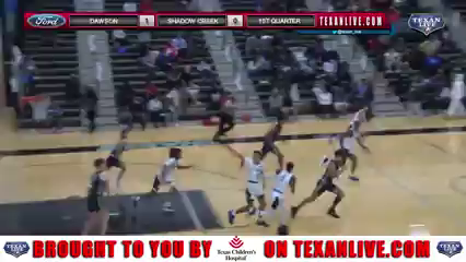 HIGHLIGHTS Dawson vs Shadow Creek 1/4/2021 Boys Basketball