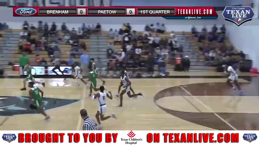 HIGHLIGHTS Brenham vs Paetow Boys Basketball 1.7.22