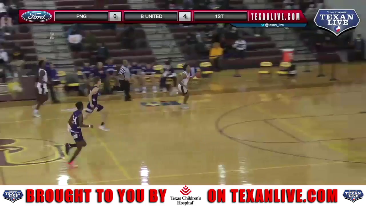 Highlights Beaumont United vs Port Neches Groves - Boys - Basketball 1.4.2022