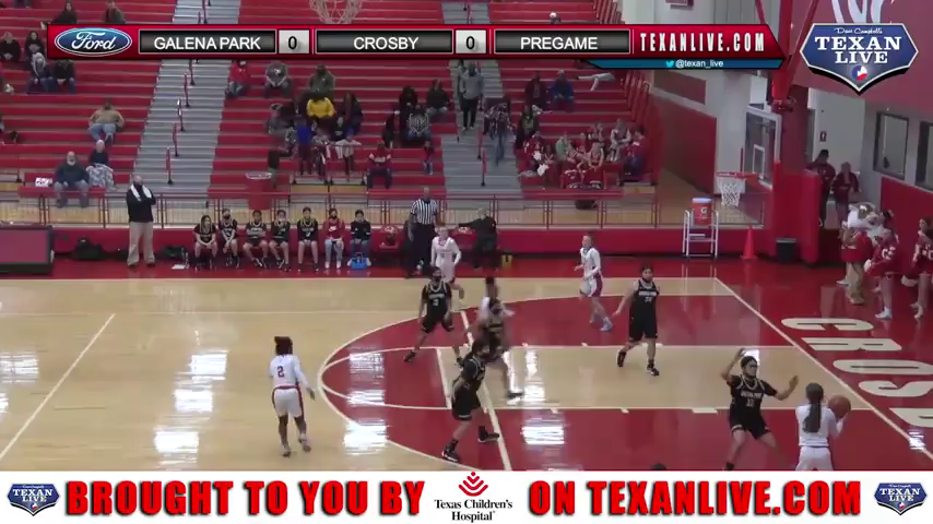 HIGHLIGHTS: Galena Park vs Crosby - Girls Basketball - 1.7.2022