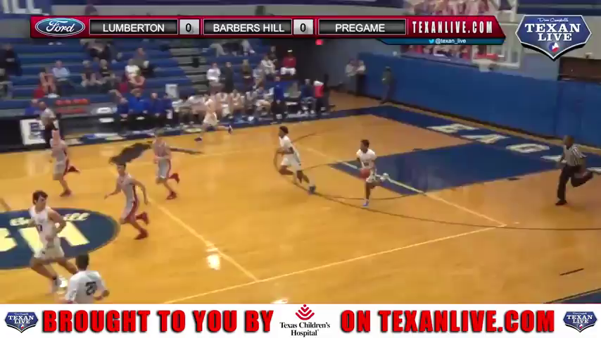 HIGHLIGHTS Lumberton vs Barbers Hill Boys Basketball 1.18.22