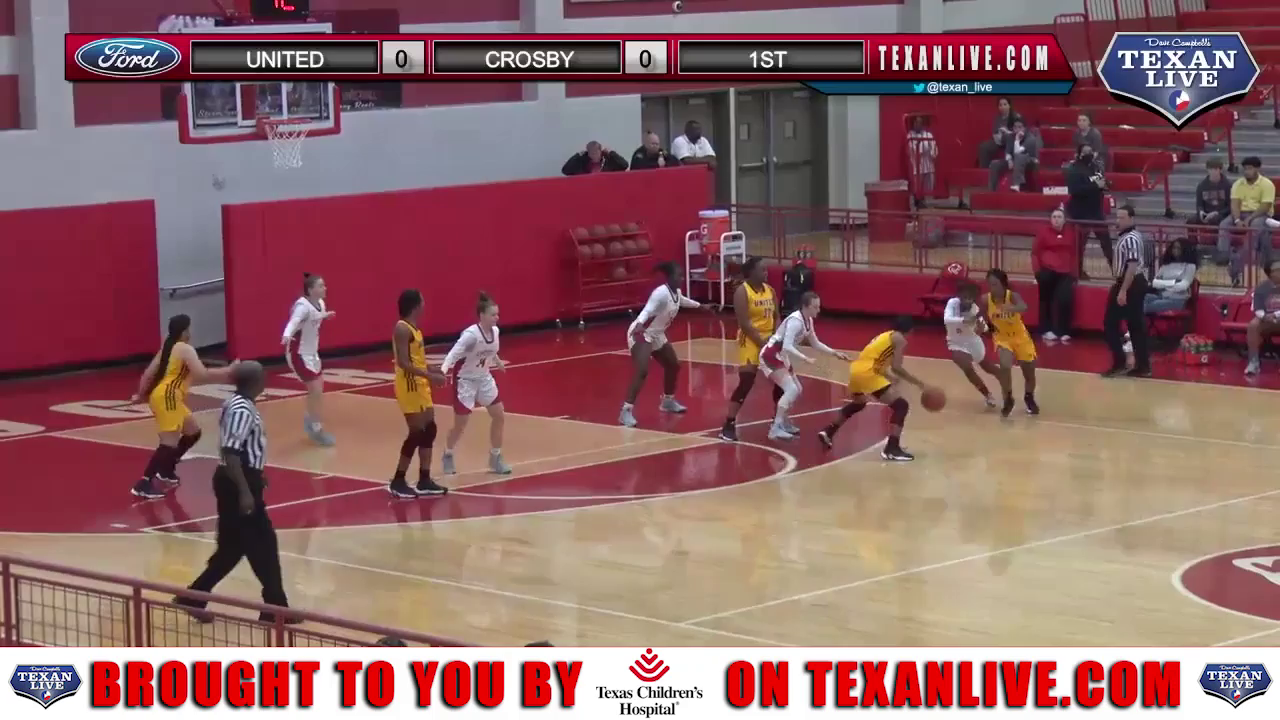 Crosby vs Beaumont United Girls Basketball 2022 Highlights.mp4