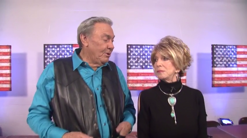 God Bless America Again Backstage