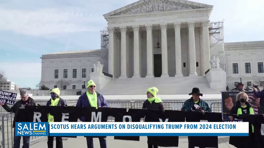 SCOTUS Hears Arguments In Trump Ballot Eligibility Case