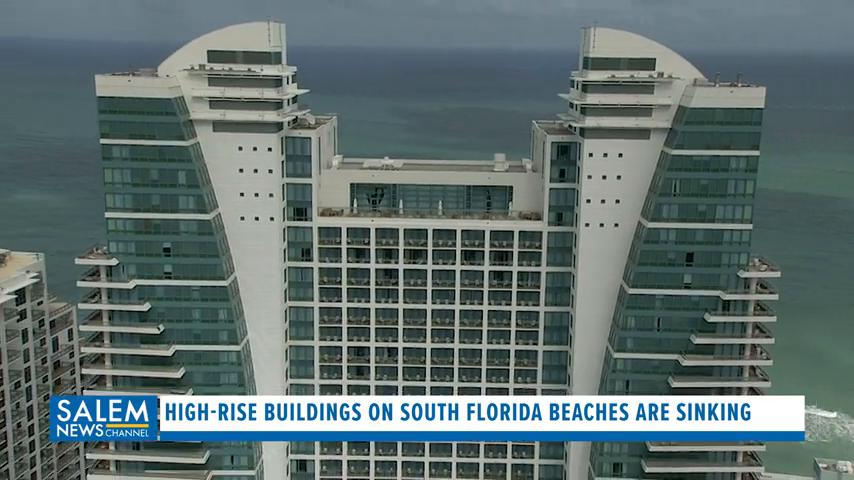 High-Rise Buildings On South Florida Beaches Are Sinking