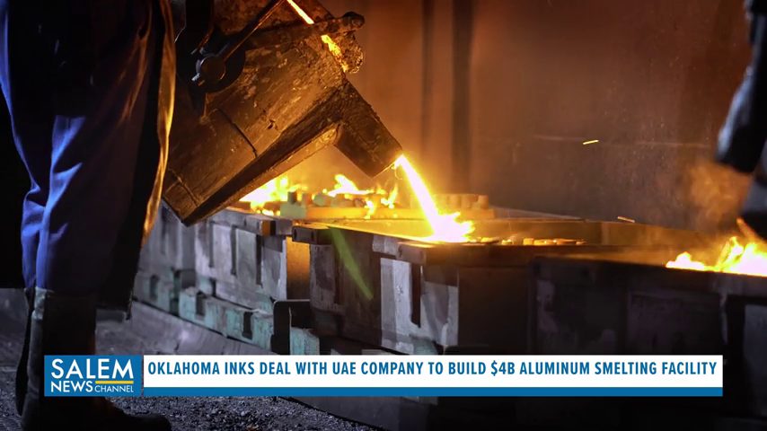 Oklahoma Inks Deal With UAE Company To Build $4B Aluminum Smelting Facility