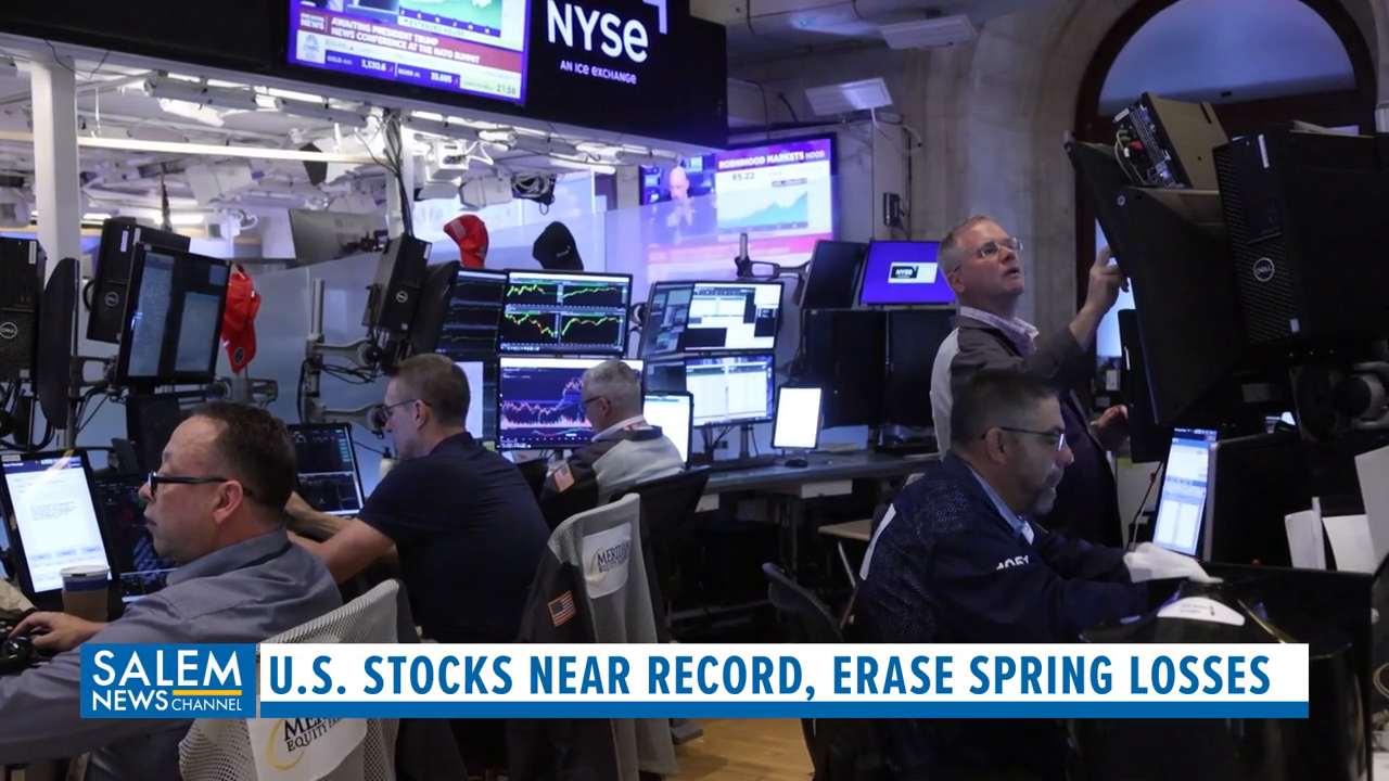 U.S. Stocks Rise to the Brink of a Record And Recover Nearly All Their ...