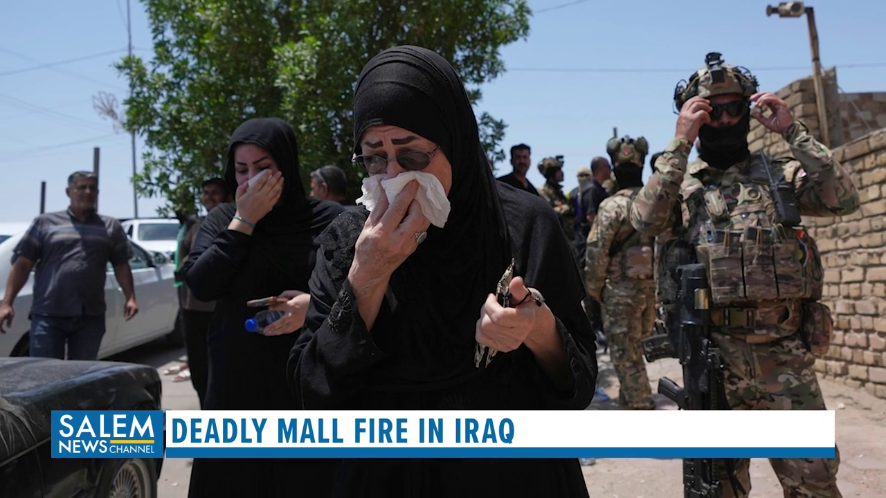 A Fire at a Shopping Center in Eastern Iraq Kills More Than 60 People