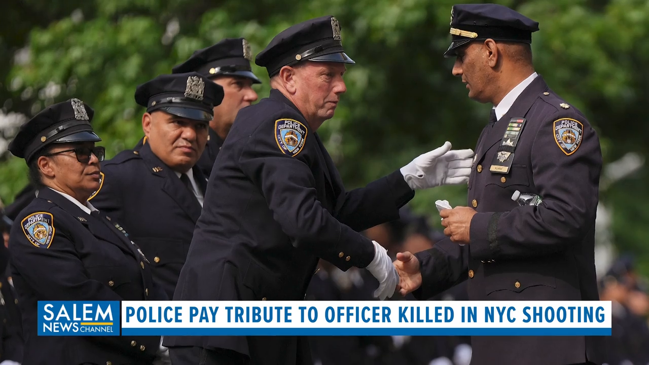 NYC Pays Tribute To Officer Killed In Shooting