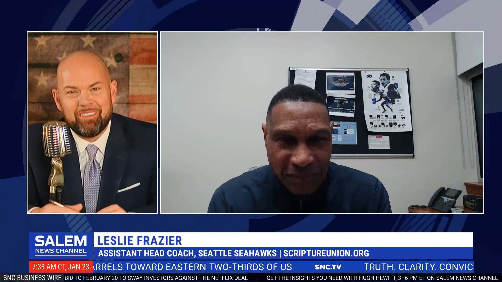 Seahawks Asst. Head Coach Talks Playoffs And Possible Super Bowl Run