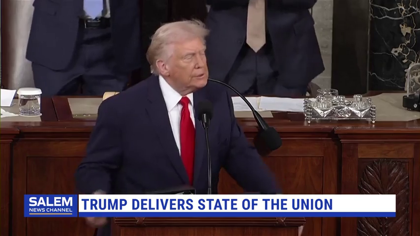 Trump Delivers Historic State Of The Union