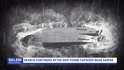 Search Continues After Ship Found Capsized Near Saipan