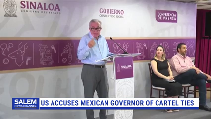 U.S. Accuses Mexican Governor Of Cartel Ties In New Indictment