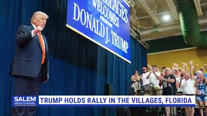 Trump Visits Floridians In The Villages
