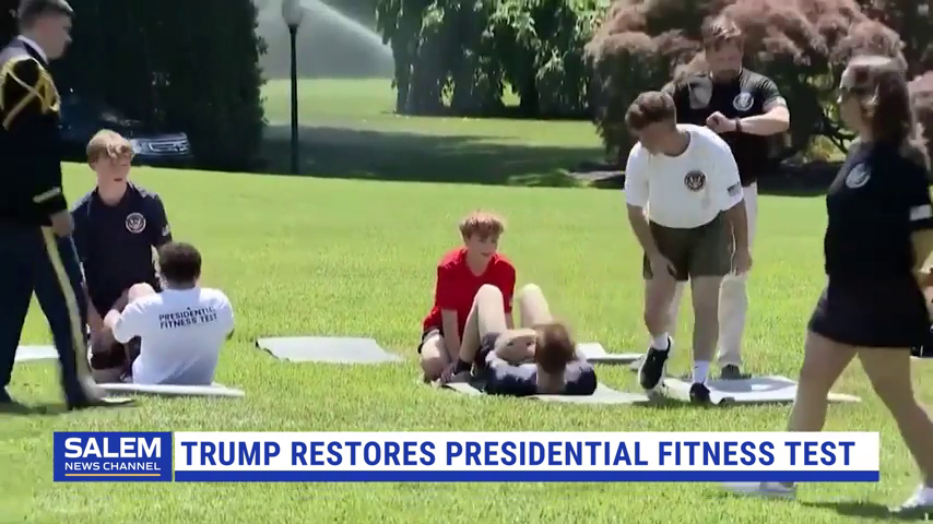 Trump brings back Presidential Physical Fitness Award to schools