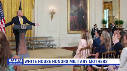 White House Celebrates Mother's Day With Military Moms