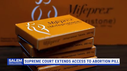 Supreme Court Temporarily Extends Women's Access To Widely Used Abortion Pill
