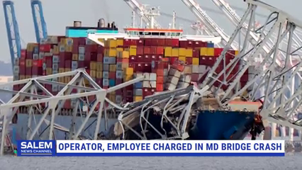 Ship Operator & Employee Charged In Deadly Collapse Of Baltimore Bridge