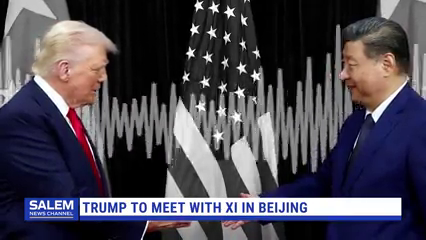 Trump Arrives In Beijing For High-Stakes Summit With Xi