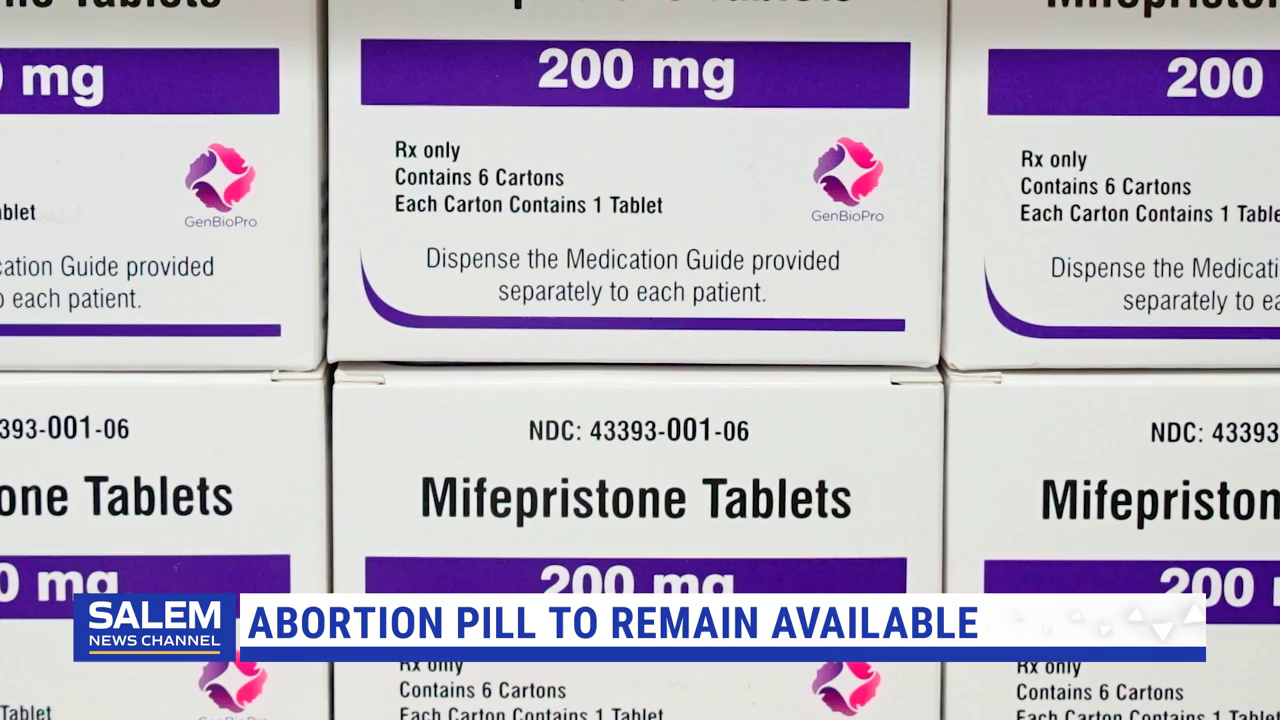 Access preserved for abortion pill Mifepristone