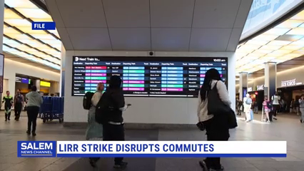 Long Island Rail Strike Grinds Commutes To A Halt In NYC