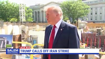 Trump Halts Attack On Iran, Says Tehran Wants Deal