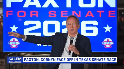 Paxton Makes Final Pitch In Texas Senate Race Against Cornyn