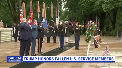 Trump Honors Fallen U.S. Service Members