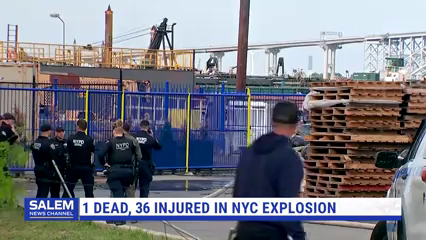 One Dead, 36 Injured In Explosion At New York Dry Dock