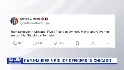Man Charged After Injuring 5 Police Officers In Chicago