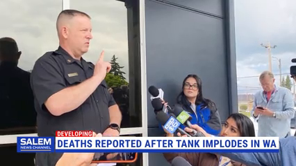 Chemical Tank Implosion Leaves 10 Injured, Others Dead In WA