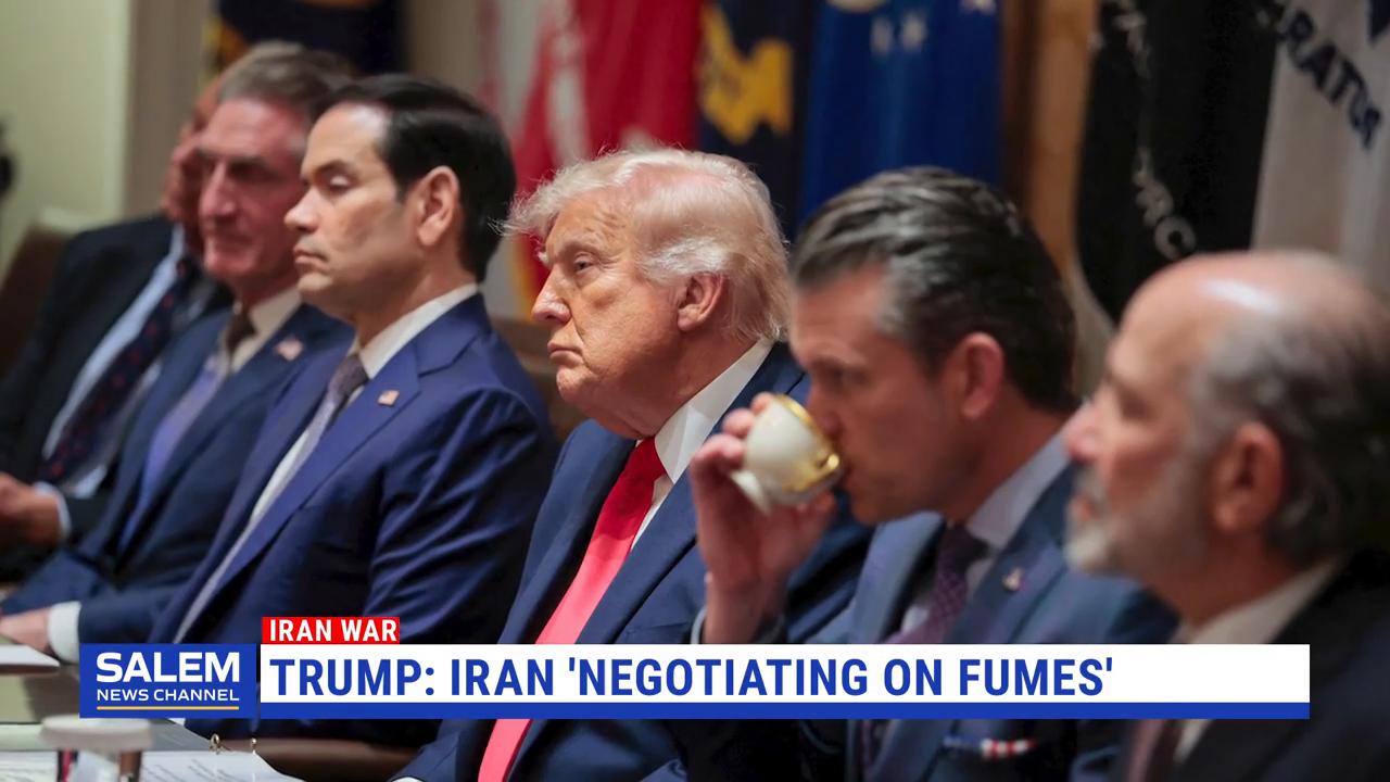 Trump: Iran 'Negotiating On Fumes'