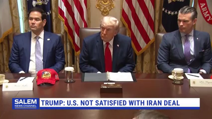 Trump Says No One Will 'Control' Strait Of Hormuz After Iran Deal Is Made