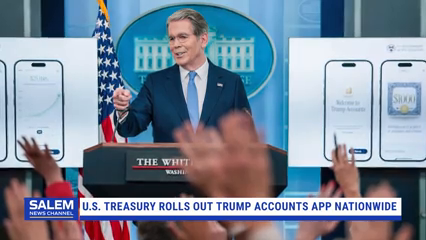 U.S. Treasury Rolls Out Trump Accounts App Nationwide