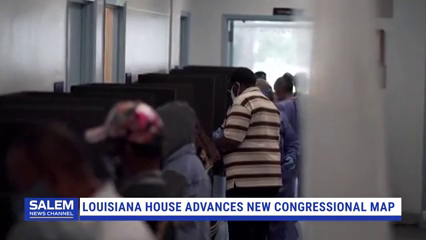 Louisiana House Advances New Congressional Map