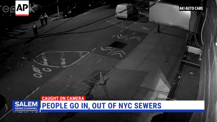 Videos Show Groups Of People Entering NYC Sewers At Night