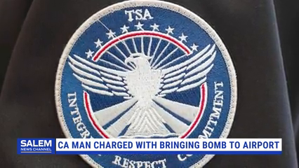 Man Charged With Bringing Bomb In Bag To CA Airport