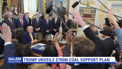 Trump Unveils $700 Million Coal Support Plan Using Emergency Powers