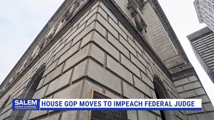 House GOP Moves To Impeach Federal Judge