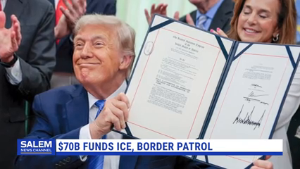 Trump Signs Bill Giving Nearly $70B To Immigration Enforcement