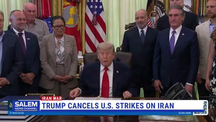Trump Says 'Great' Iran Settlement Will Trigger Opening Of Strait Of Hormuz