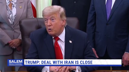 Trump Says Iran Peace Deal Could Be Signed This Weekend