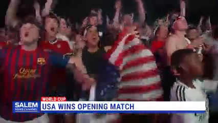 USA Wins Opening World Cup Match