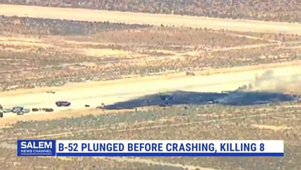 8 Dead After B-52 Plunges At Nearly A Mile A Minute Into Crash